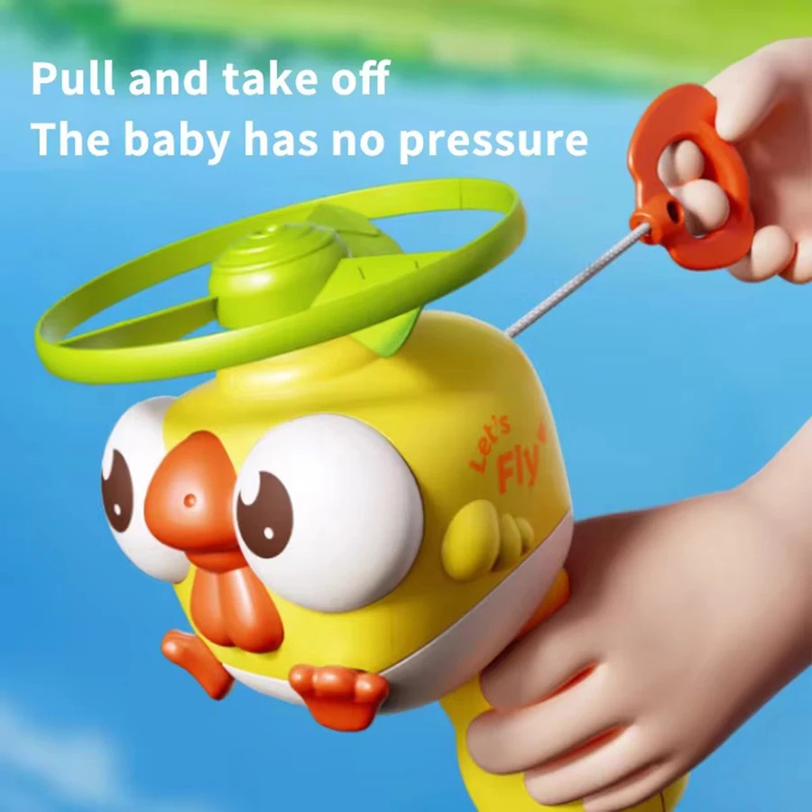 Kids Toys Under $10 - Lanciatore UFO in bambù con corda