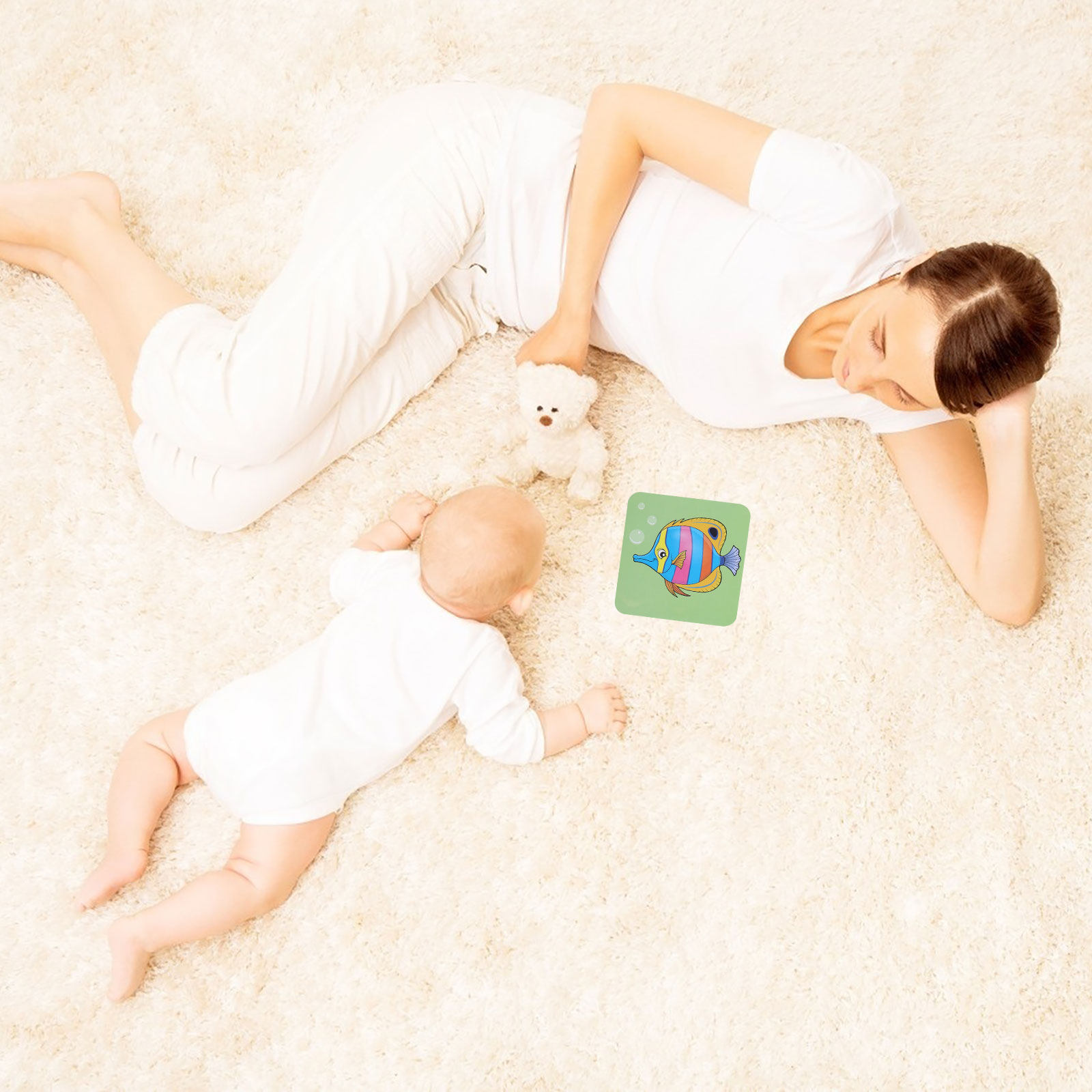 Kids Toys Quality - Carte di Stimolazione Visiva per il