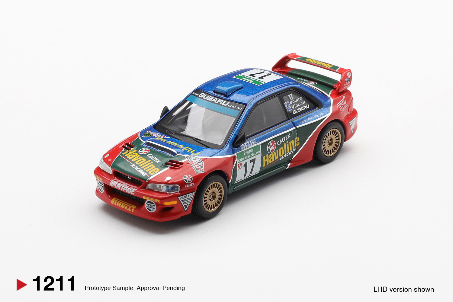 Kids Toys New Zealand - MINIGT 1:64 Subaru Impreza WRC98 #