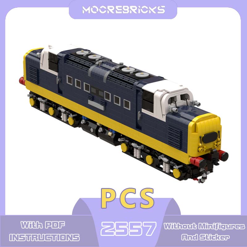 Popular Kids Xmas Toys - MOC Popolare Rail Classe 55 Locomotiva