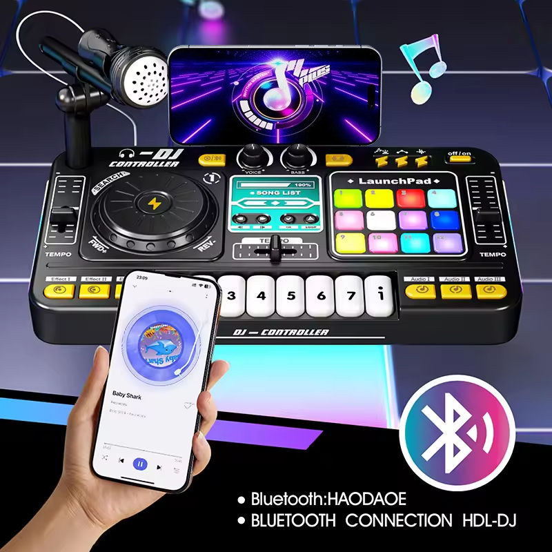Kids Toys Bd - HSOH Giocattolo Mixer DJ per Bambini,