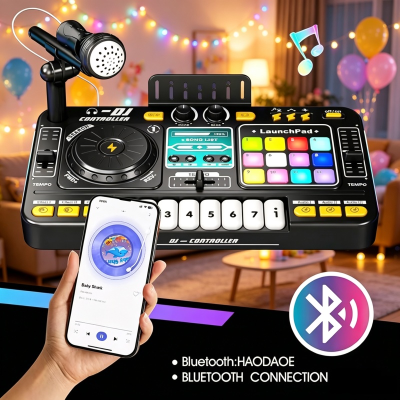 Kids Toys Bd - Giocattolo Controller DJ per Bambini con