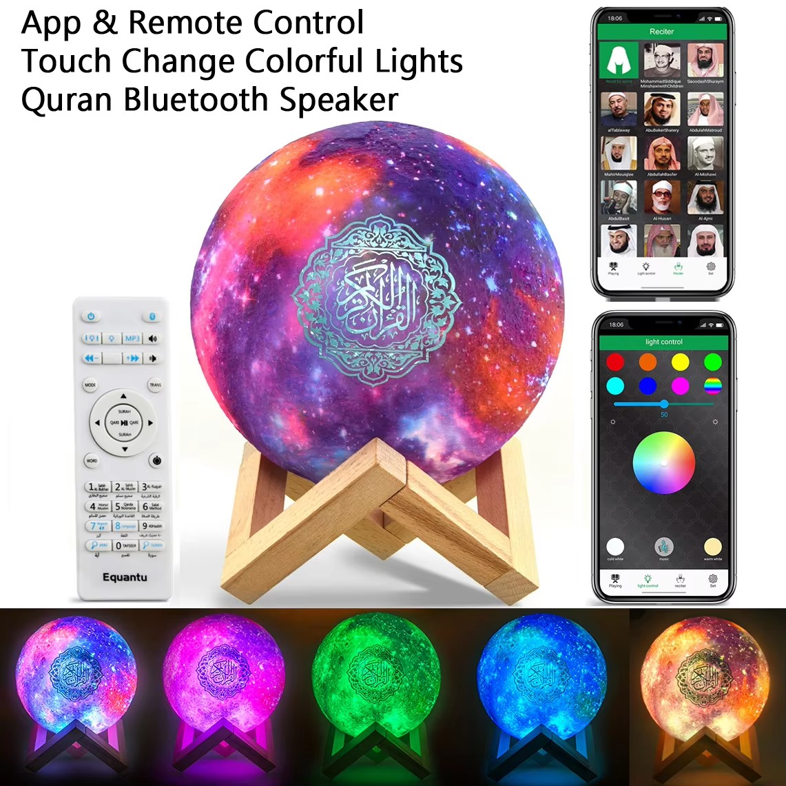 Kids Quran Toys - Altoparlante Bluetooth Islamico Arabo per Azan
