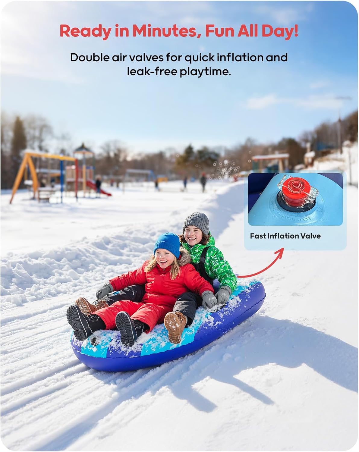 Slitta Gonfiabile in PVC QPAU  - Kids' Toys recensione e prezzo