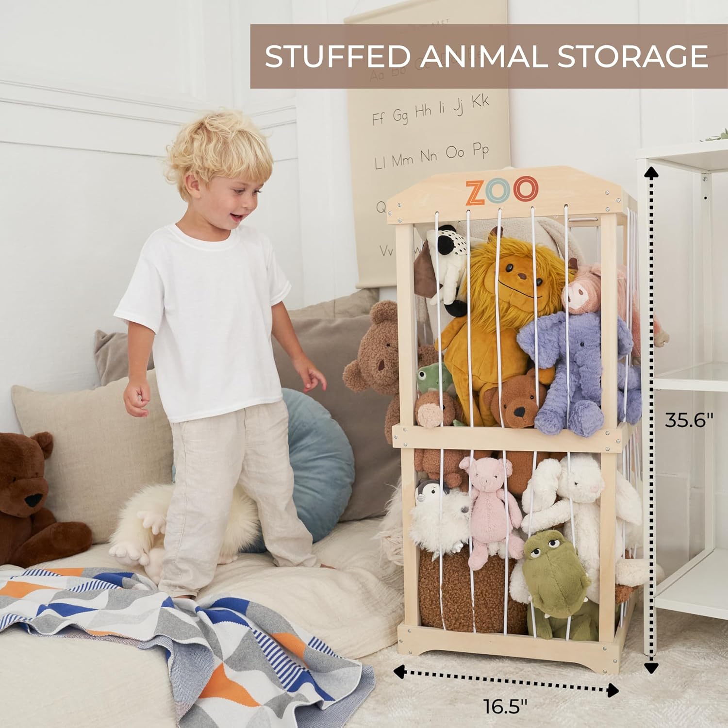 Scaffale portaoggetti in legno - Kids' Toys recensione e prezzo
