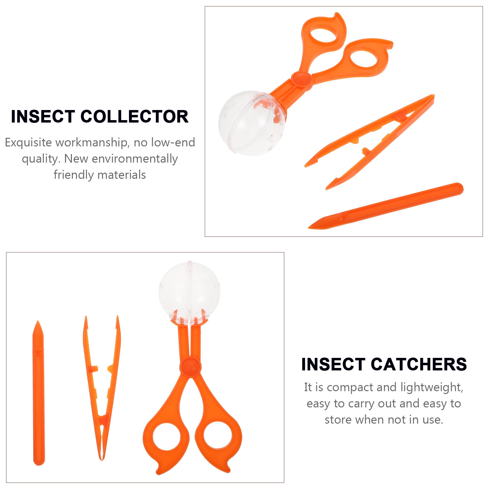 2 Set di Cacciainsetti in Plas - Kids Toys Quality recensione e prezzo