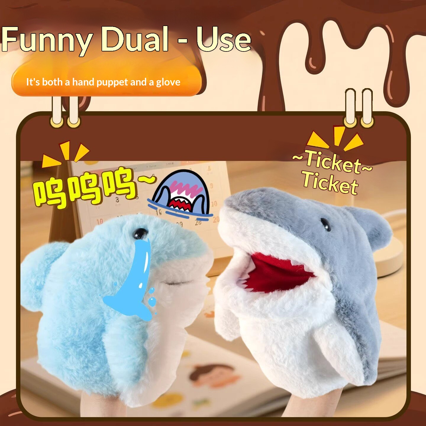 Pupazzo a mano a forma di squa - Kids Toys Doll recensione e prezzo