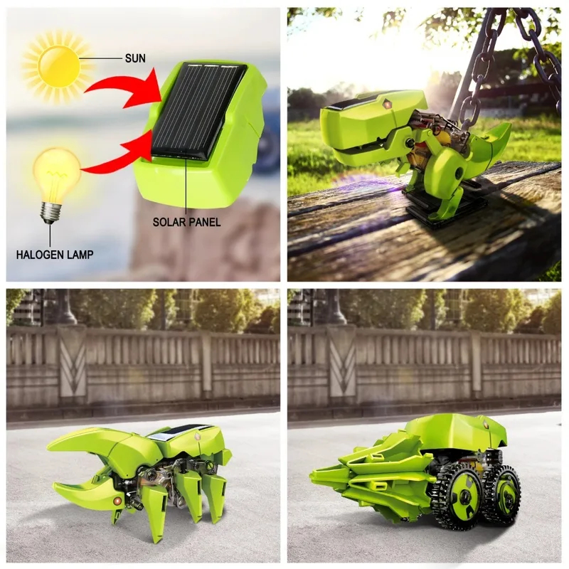 Kit Robot Solare 3-in-1, Gioca - Kids Toys Under $10 recensione e prezzo