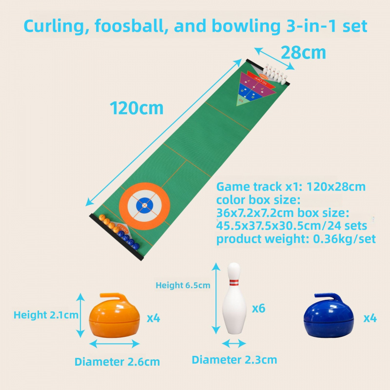 Set da Gioco da Tavolo Curling - Kids' Toys recensione e prezzo